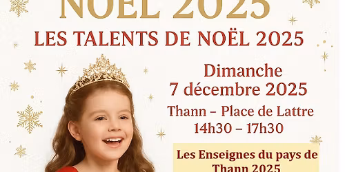 PRINCESSE DE NO\u00cbL 2025 - LES PETITS TALENTS DE NOEL 2025