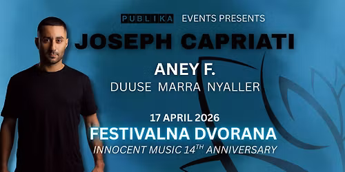 INNOCENT MUSIC 14th ANNIVERSARY w\/ JOSEPH CAPRIATI \ud83c\uddee\ud83c\uddf9