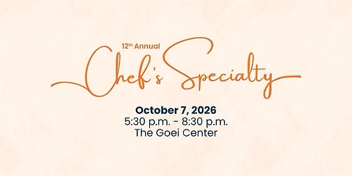 Chef's Specialty 2026
