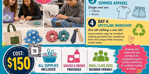 Teen Summer Sewing Series