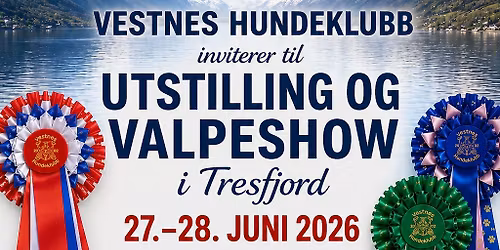 Vestnes hundeklubbs utstilling i Tresfjord 