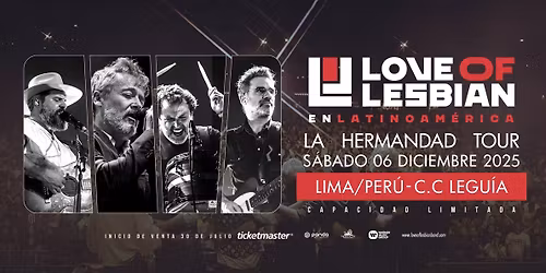 Love of Lesbian en Lima 2025