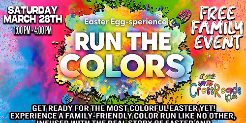 Run the Colors - Easter with CrossRoads Kids