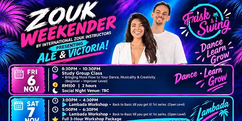 Nov Zouk Weekender