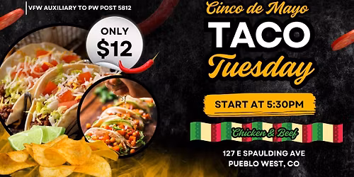 Cinco de Mayo Taco Tuesday
