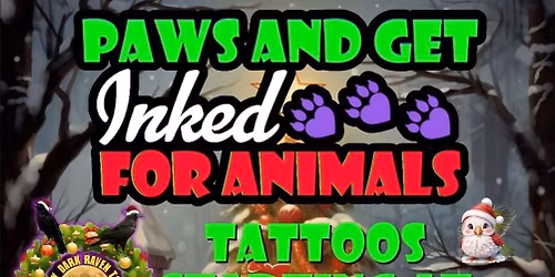 Paws & Get Inked Fundraiser