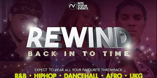 REWIND Cardiff - Y2K R&B Throw Back Party
