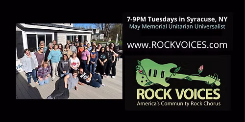 Rock Voices Community Choir OPEN HOUSE - 'Music from the Movies' Summer Session