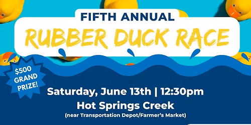 5th Annual Rubber Duck Race