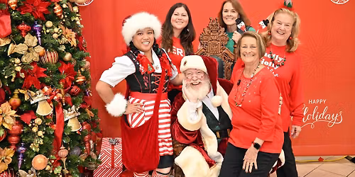 Parrish Medical Center Breakfast Visit with Santa