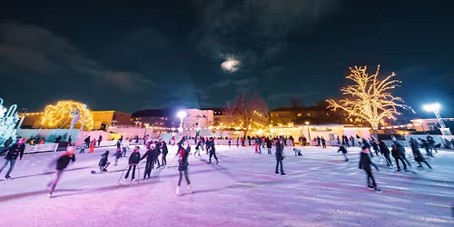 Invigning av Vinterland i Folkets Park