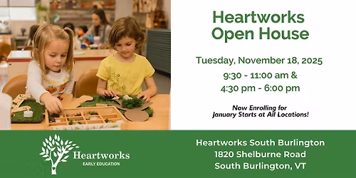 Heartworks Open House - Option 1