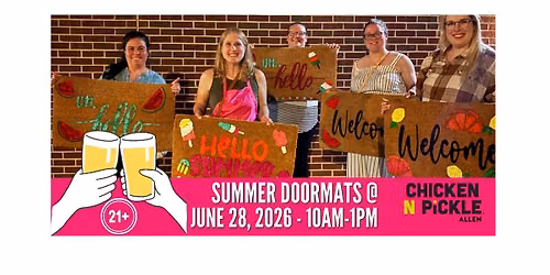Summer Doormats Workshop