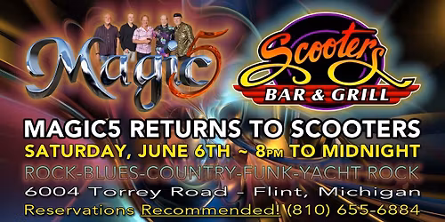 Scooter's with Magic5!