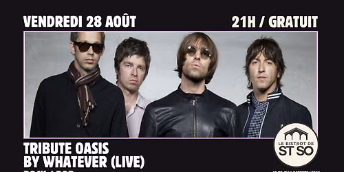 \ud83c\udfb8 OASIS TRIBUTE - BY WHATEVER \ud83c\udfb8 GRATUIT