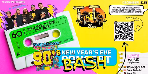 New Year's Eve BASH with Be Kind Rewynd!