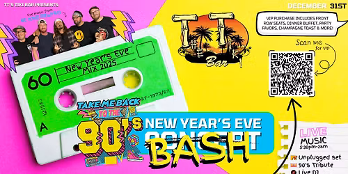 New Year's Eve BASH with Be Kind Rewynd!