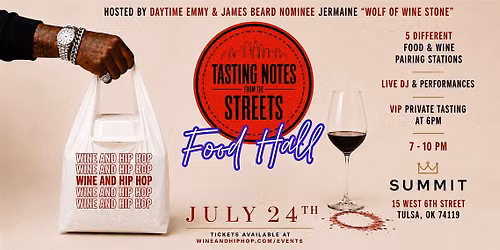 Wine & Hip Hop Tasting Notes From The Streets Food Hall Experience
