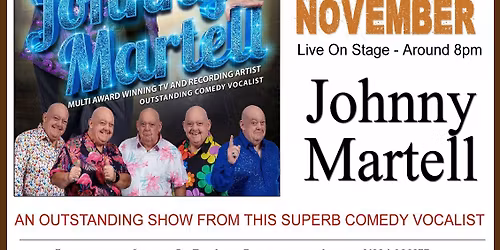 Music & Laughter with Johnny Martell