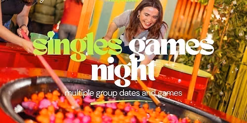 GAMES AND DRINKS WITH SINGLES | EDINBURGH | THURSDAY 22ND OCTOBER