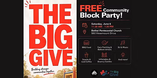 FREE COMMUNITY BLOCK PARTY!