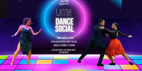 GUAD May Latin Dance Social!
