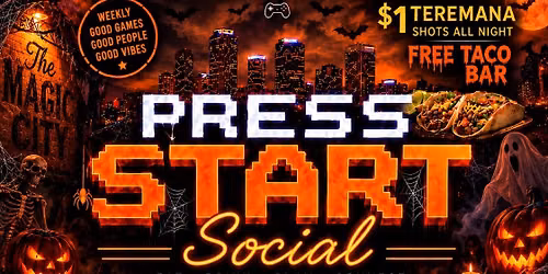 Press Start Social: Spooky Edition