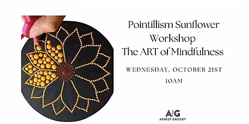 Pointillism Sunflowers Workshop