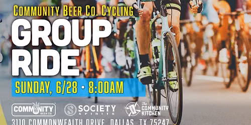 Community Beer Cycling Group Ride - Sun 6\/28