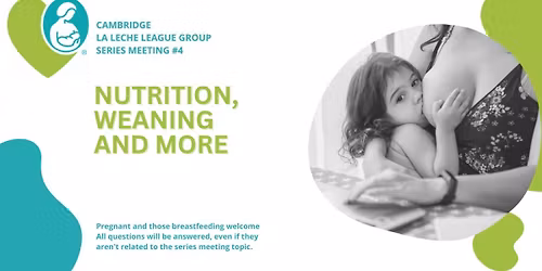 Mum to mum meetup - Nutrition and Weaning