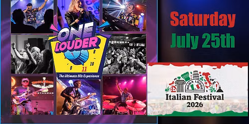 47th Annual Roma Lodge Italian Fest....80s Style!!!