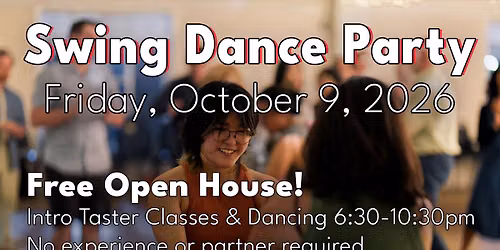 Free Swing Dance Party and Open House
