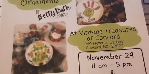 Keepsake Handprint Ornaments