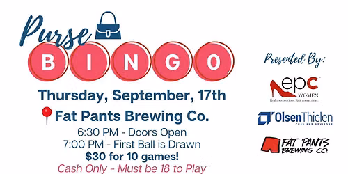 Purse BINGO Fundraiser