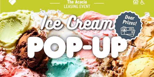 The Acacia | Ice Cream Pop-Up Event