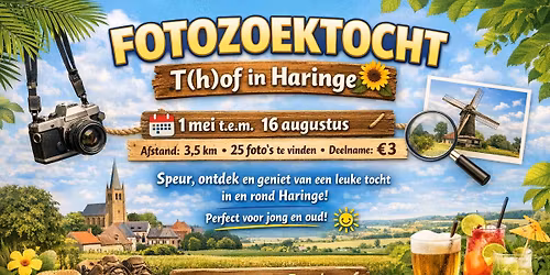 Fotozoektocht van 1 mei tem 16 augustus
