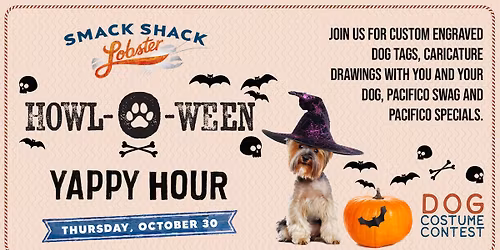 Howl-O-Ween Yappy Hour with Pacifico