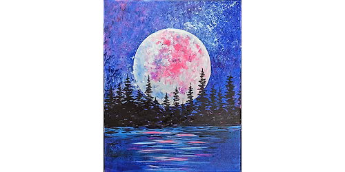 Vibrant Moon - Paint and Sip in San Francisco | Classpop!\u2122
