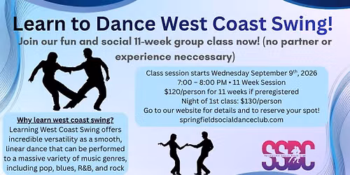 Learn to Dance West Coast Swing!
