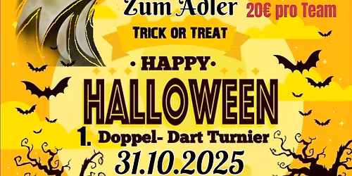 1.Halloween Doppel Dart Turnier