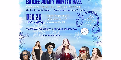 Boujee Aunty Winter Ball Dec 20th 2025