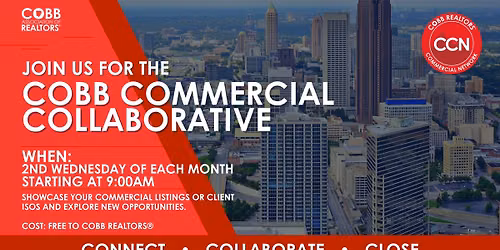Cobb Commercial Collaborative | Commercial REALTOR\u00ae Networking Event