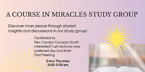 A Course in Miracles