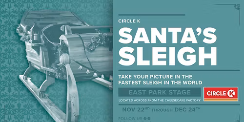 Crocker Park- Sleigh