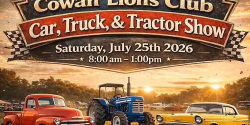 Cowan Lions Club Car Show