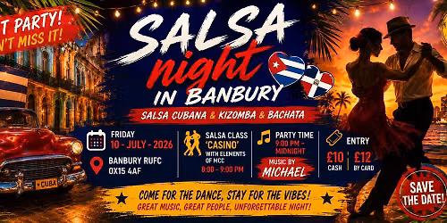 Cuban Salsa Party - Banbury!