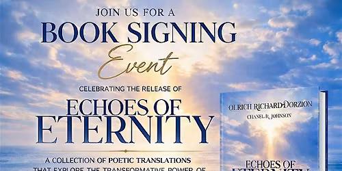 Echoes of Eternity: Book Signing