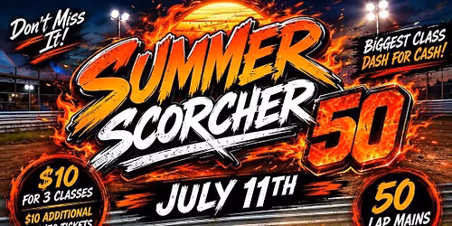 Racers Appreciation Summer Scorcher 50