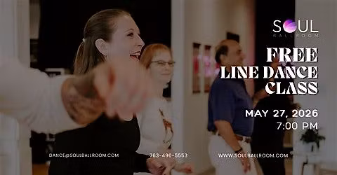FREE Line Dance Class \u2013 No Partner Needed!
