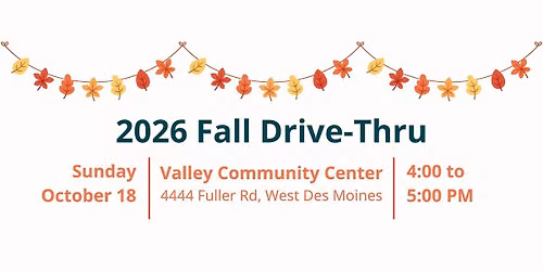 2026 Sensory-Friendly Fall Drive-Thru!